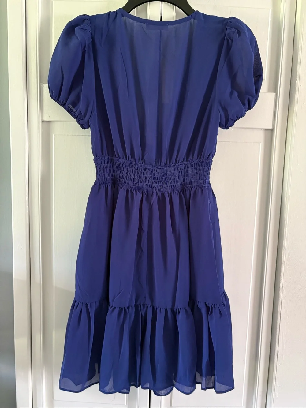 Blue Tie-Front Women’s Dress by Blush & Day